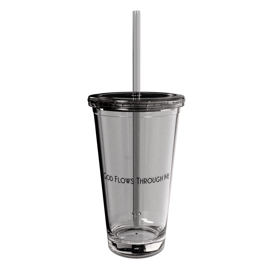 God Flows Through Me — Phrase Drinkware | ELIKAI God Flows Through Me — Phrase Drinkware | ELIKAI