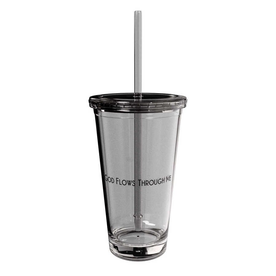 God Flows Through Me — Phrase Drinkware | ELIKAI God Flows Through Me — Phrase Drinkware | ELIKAI