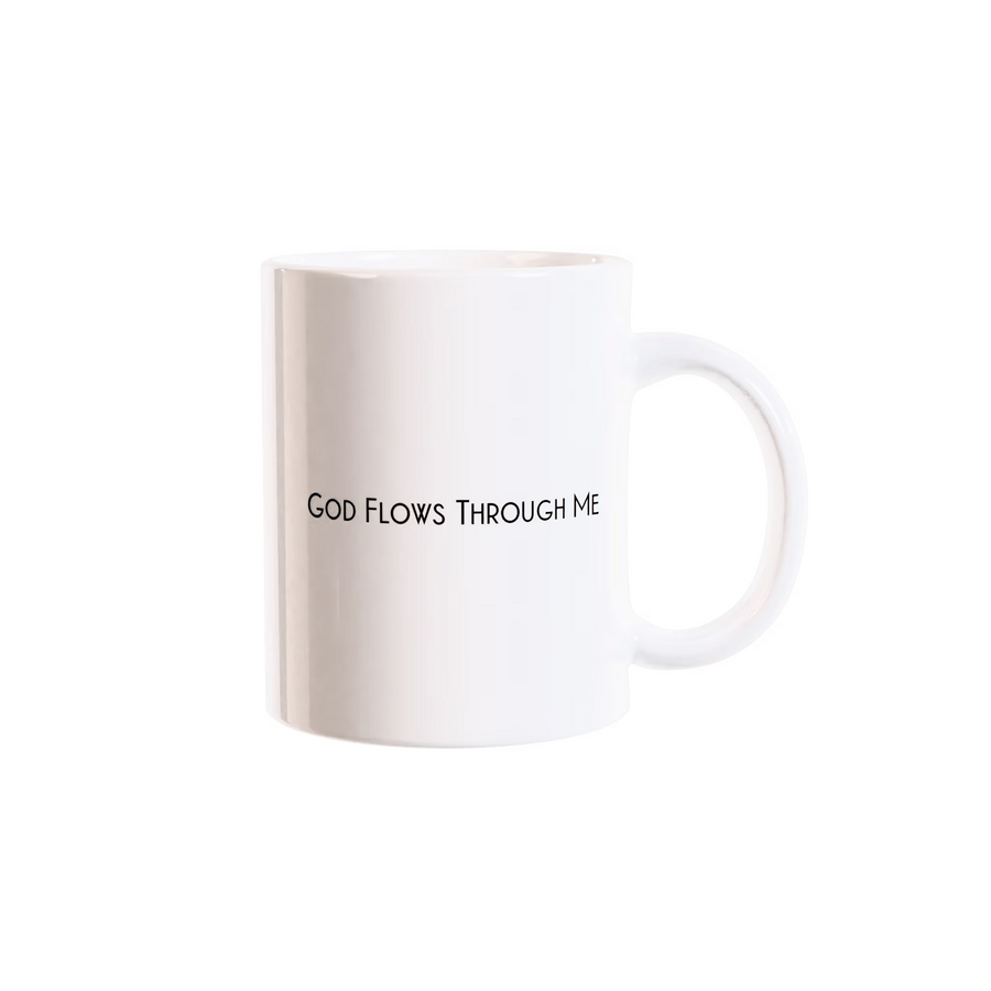 God Flows Through Me — Phrase Drinkware | ELIKAI God Flows Through Me — Phrase Drinkware | ELIKAI